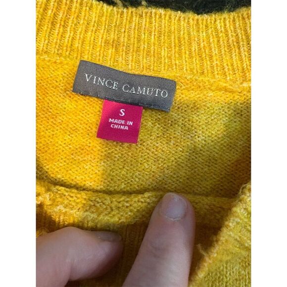 Vince Camuto Women's Gold Oversized Pullover Sweater Size S - Picture 8 of 10
